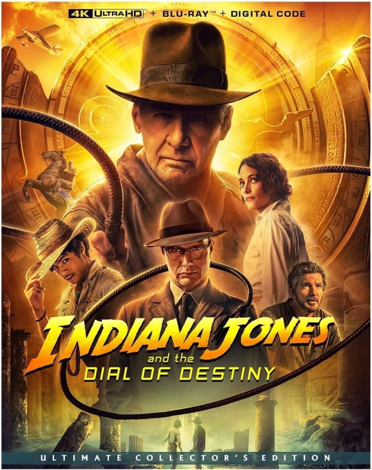 Indiana Jones and the Dial of Destiny (2023) Ultimate Collector's Edition, 4K Ultra HD + Blu-ray