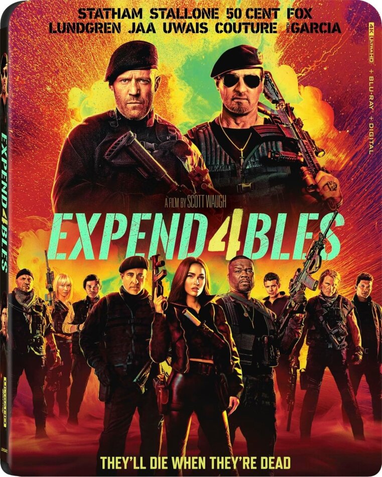 Expend4bles - The Expendables 4 (2023) 4K Ultra HD + Blu-ray