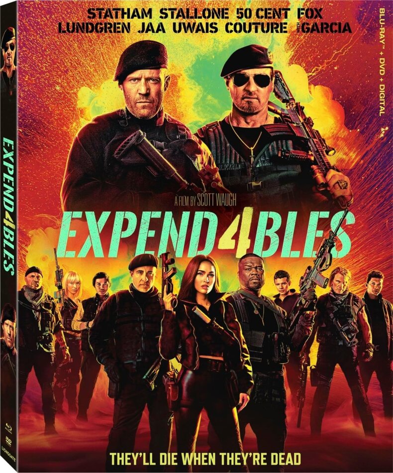 Expend4bles - The Expendables 4 (2023) Blu-ray + DVD