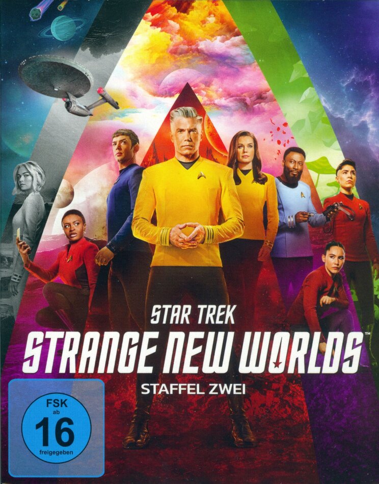 Star Trek: Strange New Worlds - Staffel 2 4 Blu-rays