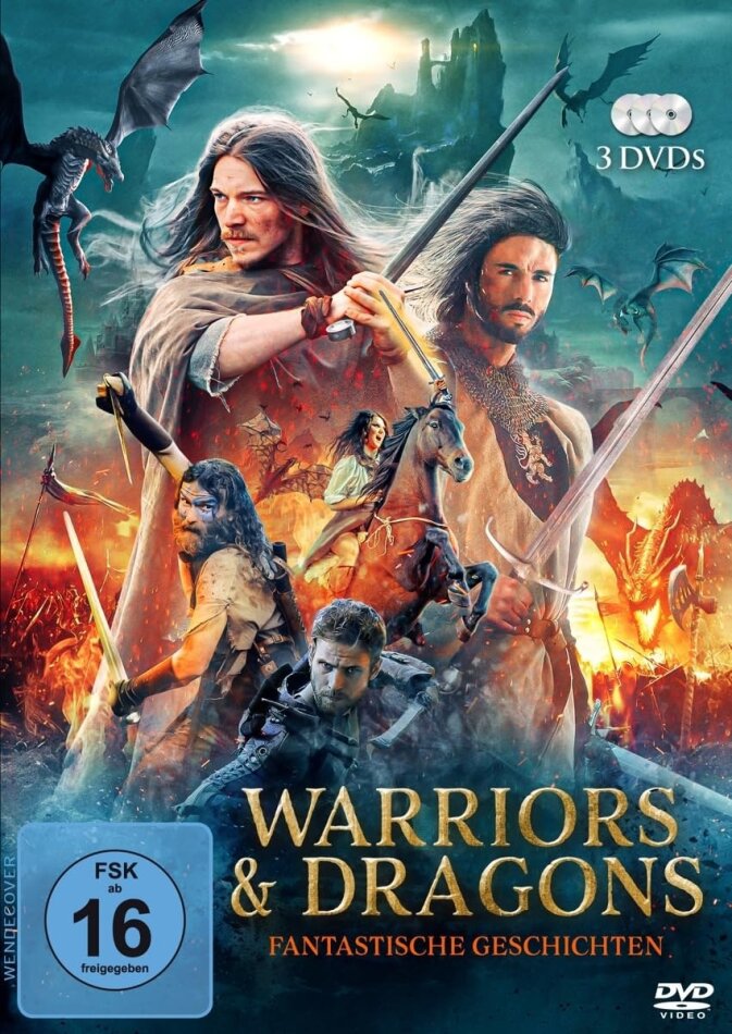 Warriors & Dragons - Fantastische Geschichten 3 DVDs