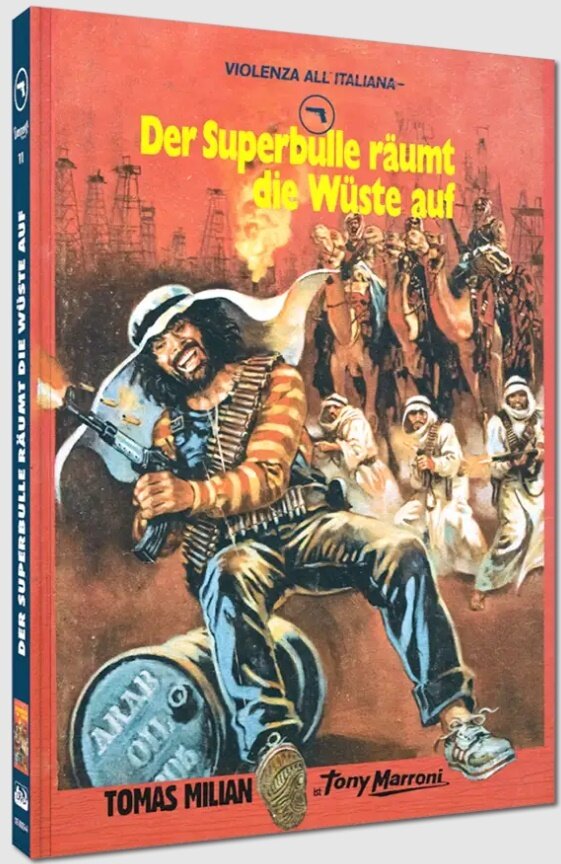 Der Superbulle räumt die Wüste auf (1978) Cover A, Limited Edition, Mediabook, Blu-ray + DVD