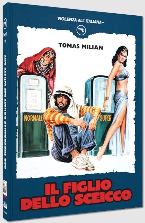 Il figlio dello sceicco (1978) Cover B, Limited Edition, Mediabook, Blu-ray + DVD