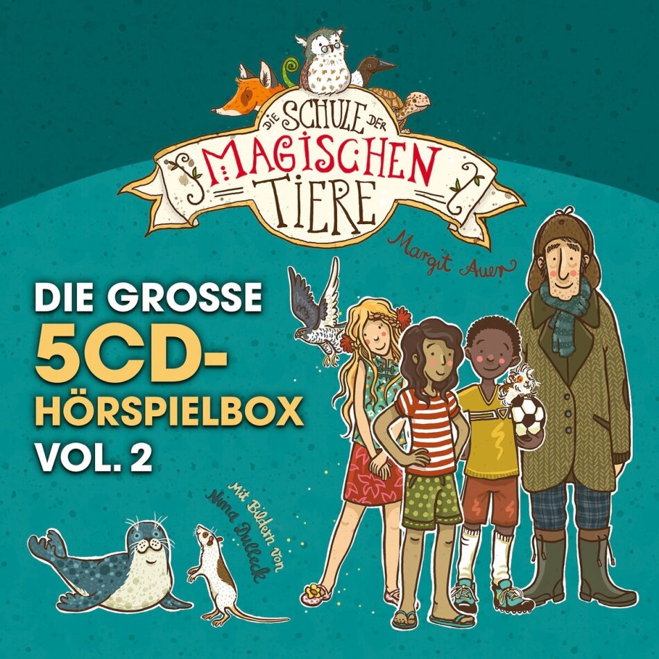 Die Schule Der Magischen Tiere - DIE GROßE 5CD HÖRSPIELBOX VOL. 2 5 CDs