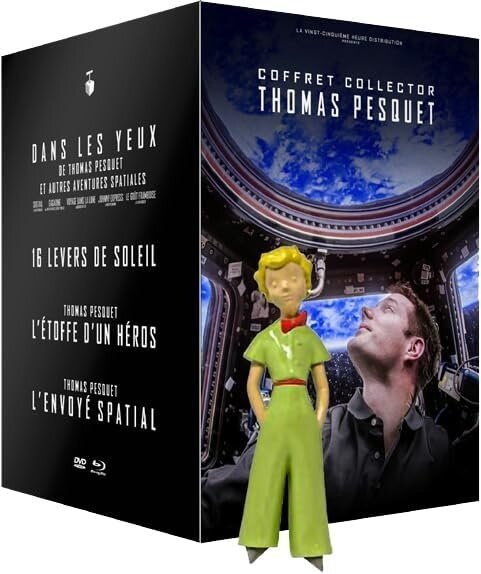 Thomas Pesquet - L'intégrale de la mission Proxima + Goodies, Limited Collector's Edition, 3 Blu-rays + 3 DVDs + CD
