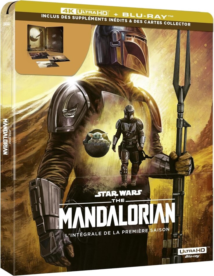The Mandalorian - Saison 1 Édition Collector Limitée, Steelbook, 2 4K Ultra HDs + 2 Blu-ray