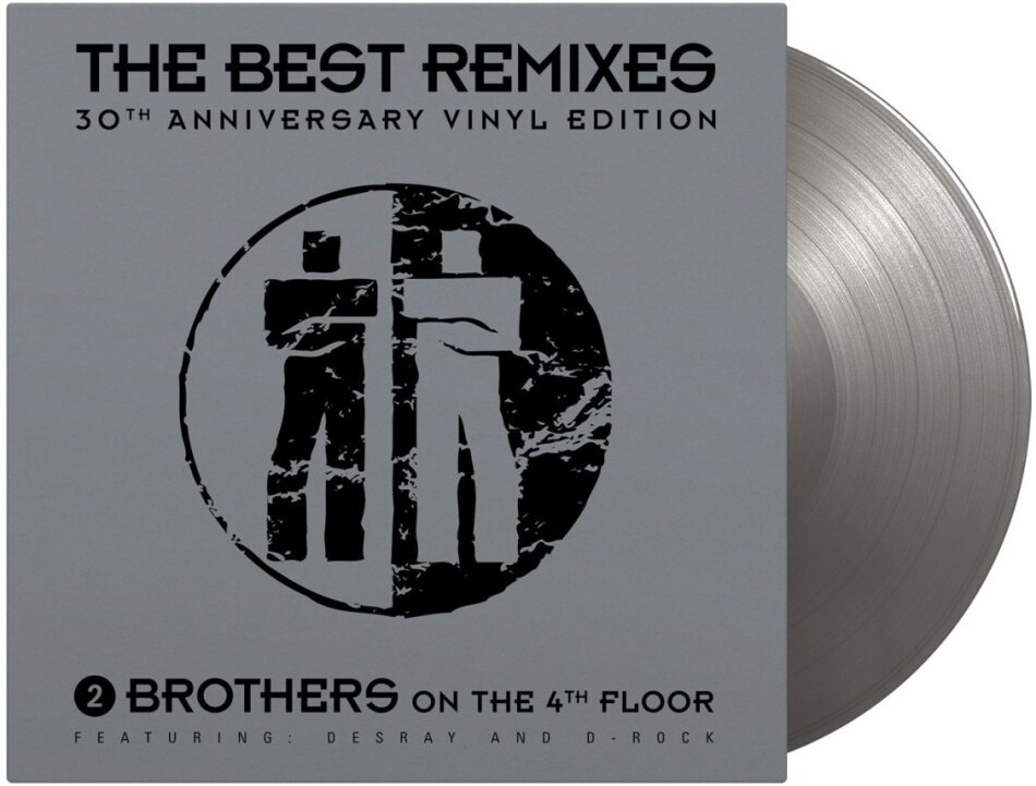 2 Brothers On The 4Th Floor - Best Remixes 2023 Reissue, Music On Vinyl, Limited to 1000 Copies, Silver Vinyl, 2 LP