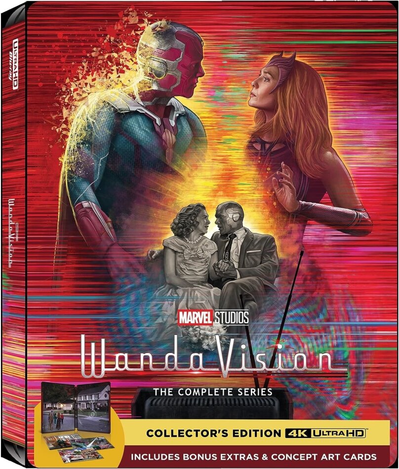WandaVision - The Complete Series Limited Collector's Edition, Steelbook, 2 4K Ultra HDs