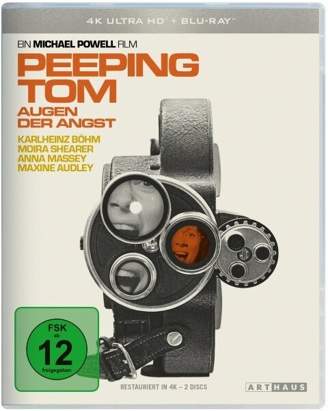 Peeping Tom - Augen der Angst (1960) Collector's Edition, Restaurierte Fassung, 4K Ultra HD + Blu-ray