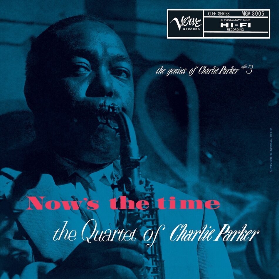 Charlie Parker - Now's The Time 2023 Reissue, Verve By Request, LP