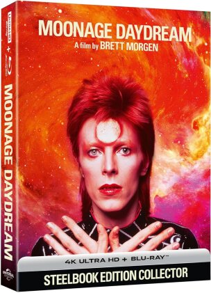 Moonage Daydream - David Bowie (2022) (&Eacute;dition Collector Limit&eacute;e, Steelbook, 4K Ultra HD + Blu-ray)