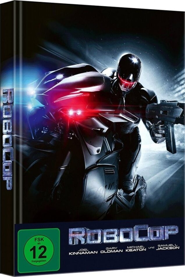 RoboCop (2014) Cover B, Limited Edition, Mediabook, Blu-ray + DVD