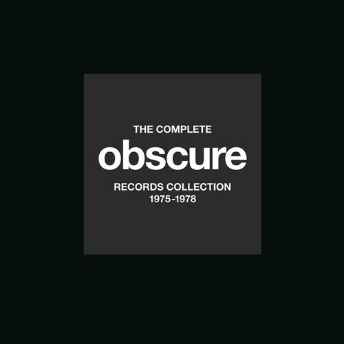 Complete Obscure Records Collection Boxset, Édition Limitée, 10 CD