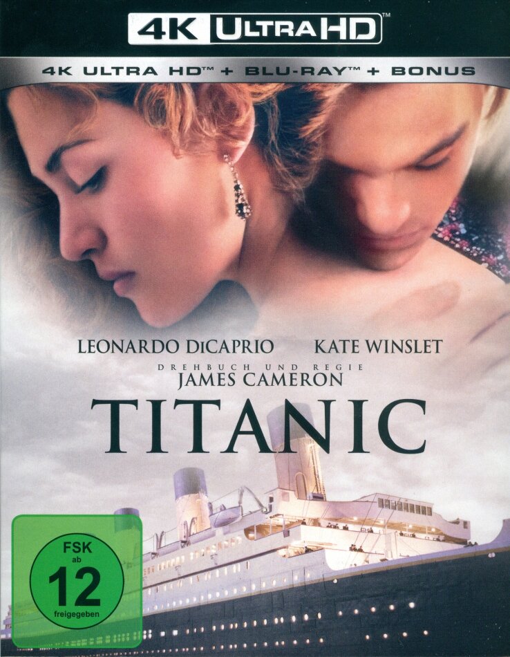 Titanic (1997) 4K Ultra HD + 2 Blu-rays