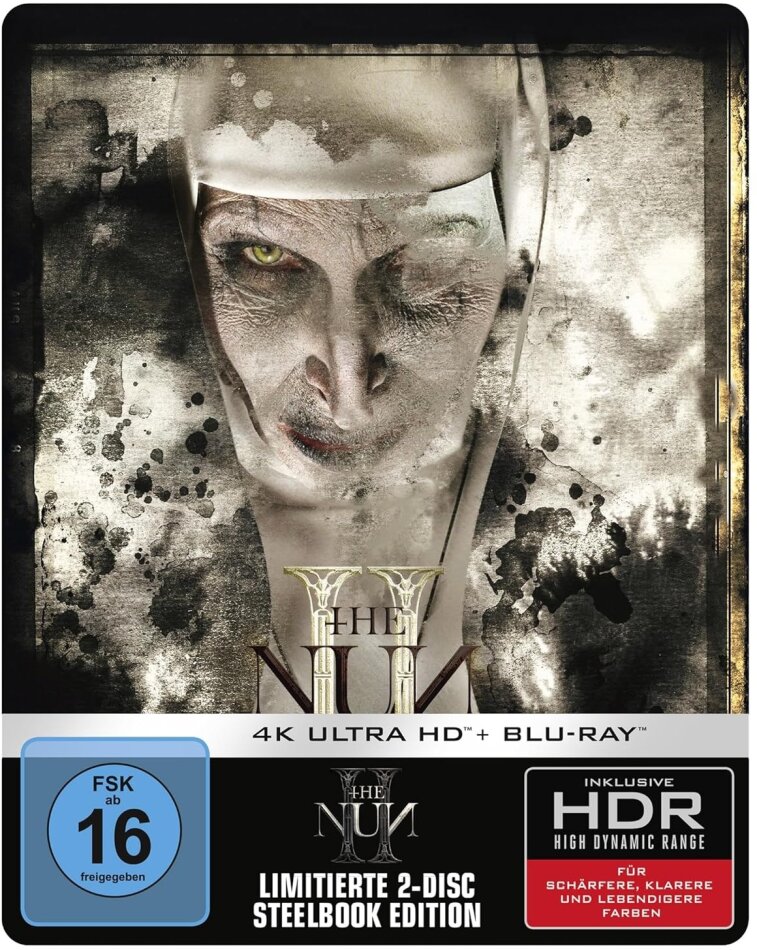 The Nun 2 (2023) Limited Edition, Steelbook, 4K Ultra HD + Blu-ray