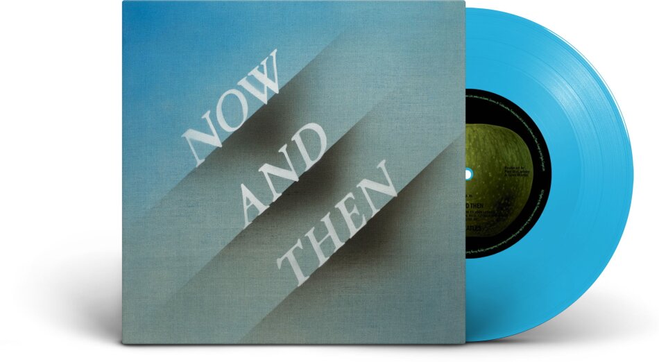 The Beatles - Now & Then Limited Edition, Blue Vinyl, 7" Single