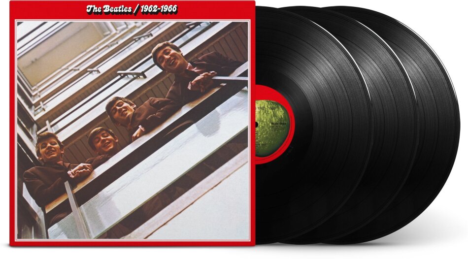 The Beatles - 1962-1966 (Red Album) 2023 Reissue, 3 LPs
