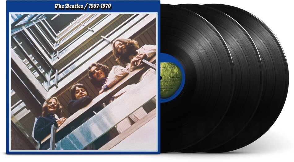 The Beatles - 1967-1970 (Blue Album) 2023 Reissue, 3 LPs