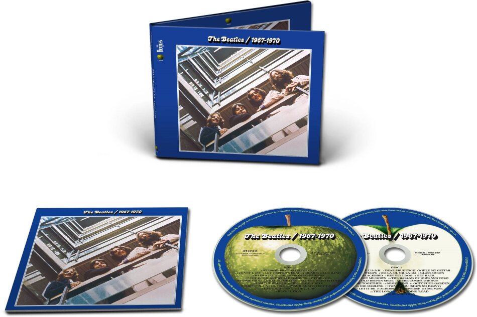 The Beatles - 1967-1970 (Blue Album) 2023 Reissue, 2 CD
