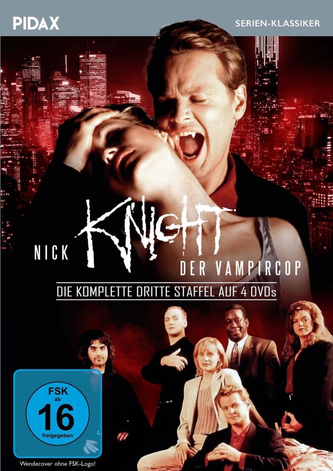 Nick Knight, der Vampircop - Staffel 3 Pidax Serien-Klassiker, 4 DVDs