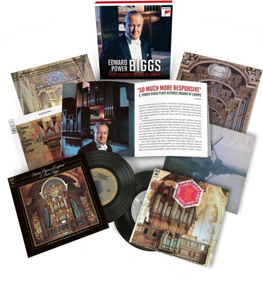 Edward Power Biggs - Plays Historic Organs Of Europe 6 CD