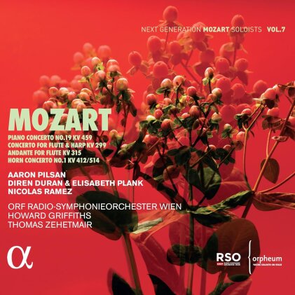 ORF Radio-Symphonieorchester Wien, Wolfgang Amadeus Mozart (1756-1791), Howard Griffiths, Thomas Zehetmair, &hellip; - Piano Concerto No. 19 Kv 459 / Concerto For Flute & Harp Kv 299