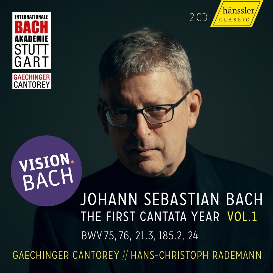 Johann Sebastian Bach (1685-1750), Hans-Christoph Rademann & Gaechinger Cantorey - The First Cantata Year - Vol.1 2 CDs