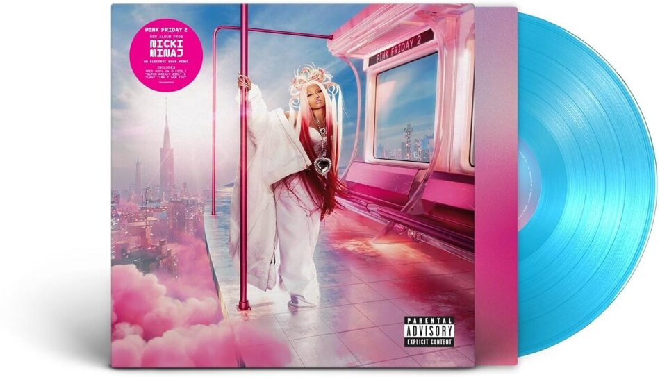 Nicki Minaj - Pink Friday 2 Republic Records, Blue Vinyl, LP