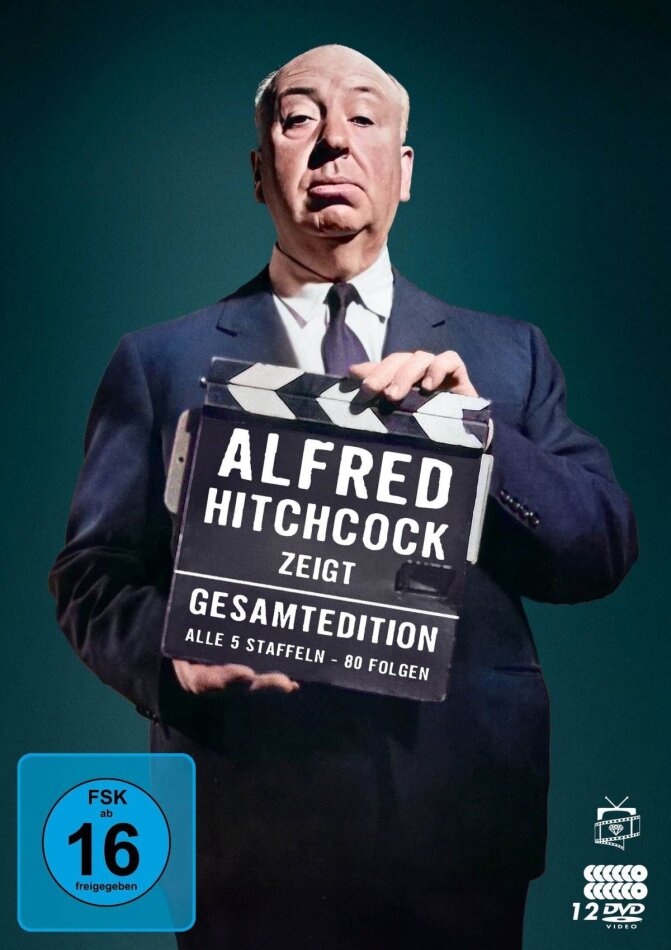 Alfred Hitchcock zeigt - Staffel 1-5 Gesamtedition, 12 DVDs