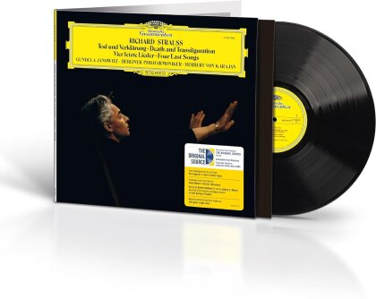 Richard Strauss (1864-1949), Herbert von Karajan, Gundula Janowitz & Berliner Philharmoniker - Tod Und Verkl&auml;rung Op.24 / Vier Letzte Lieder (The Original Source Series, &Eacute;dition Limit&eacute;e, LP)