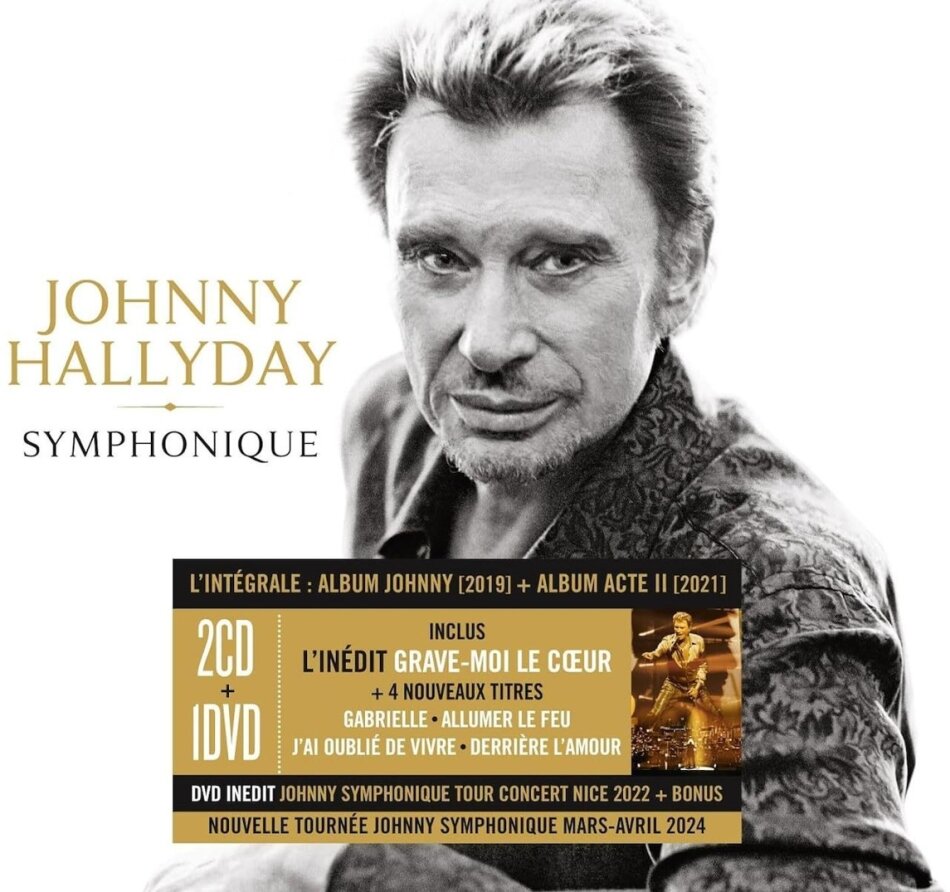 Johnny Hallyday - Symphonique 2 CD + DVD