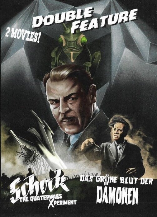 Schock: The Quatermass Xperiment / Das grüne Blut der Dämonen Double Feature, 2 DVDs