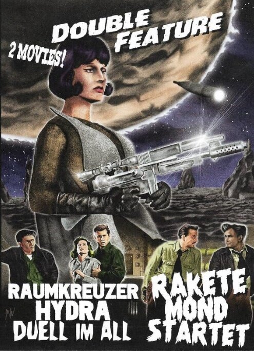 Raumkreuzer Hydra: Duell im All / Rakete Mond startet Double Feature, 2 DVDs