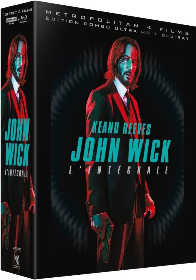 John Wick 1-4 - L'intégrale 4 4K Ultra HDs + 4 Blu-rays