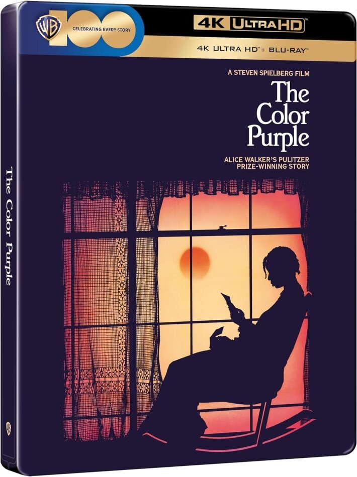 The Color Purple - La couleur pourpre (1985) 100 ans Warner Bros., Limited Edition, Steelbook, 4K Ultra HD + Blu-ray