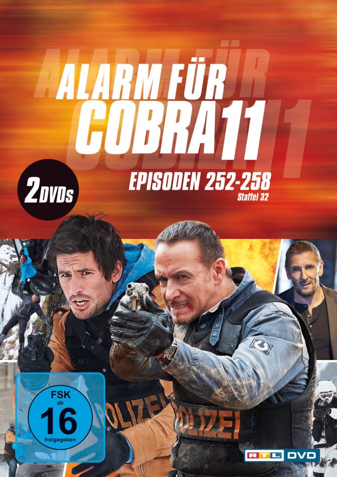 Alarm für Cobra 11 - Staffel 32 Neuauflage, 2 DVDs