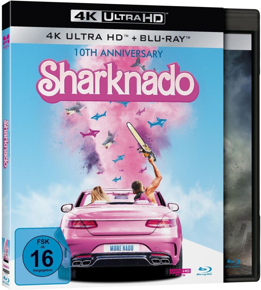 Sharknado (2013) Rosa Schuber, 10th Anniversary Edition, Limited Extended Edition, 4K Ultra HD + Blu-ray