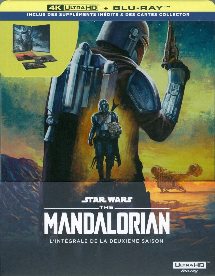 The Mandalorian - Saison 2 Édition Collector Limitée, Steelbook, 2 4K Ultra HDs + 2 Blu-ray