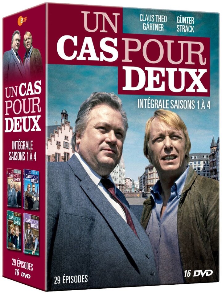 Un cas pour deux - Intégrale saisons 1 à 4 16 DVD