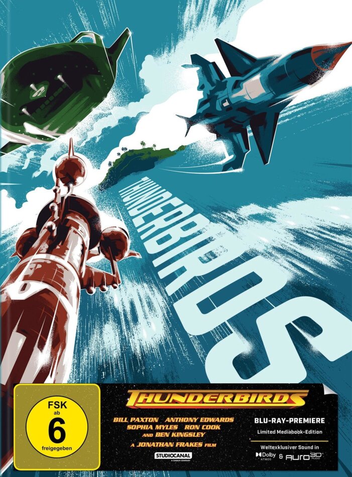 Thunderbirds (2004) Cover B, Limited Edition, Mediabook, 2 Blu-rays
