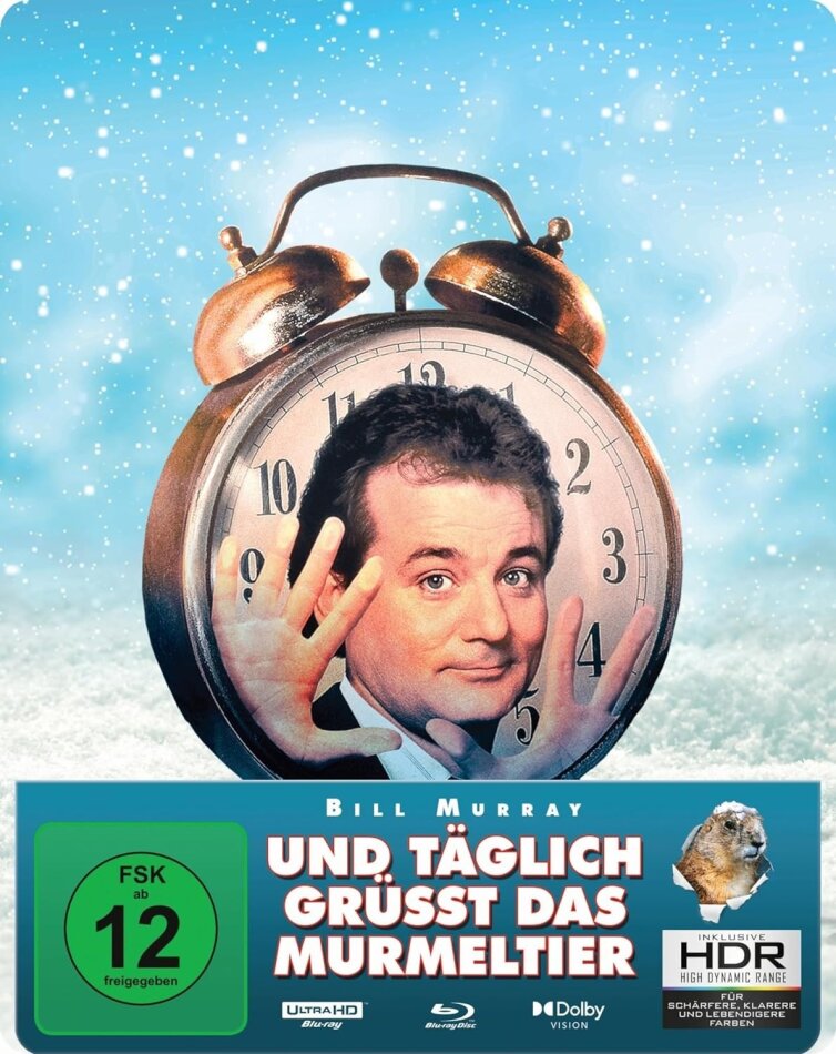 Und täglich grüsst das Murmeltier (1993) Limited Edition, Remastered, Steelbook, 4K Ultra HD + Blu-ray