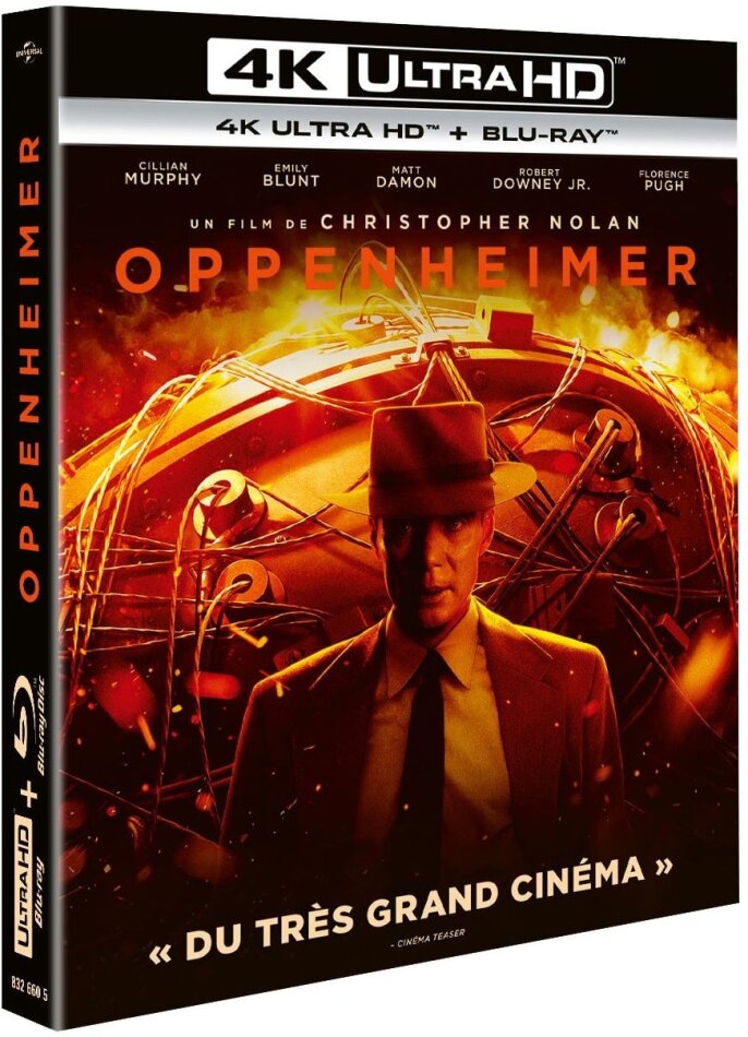 Oppenheimer (2023) 4K Ultra HD + 2 Blu-rays