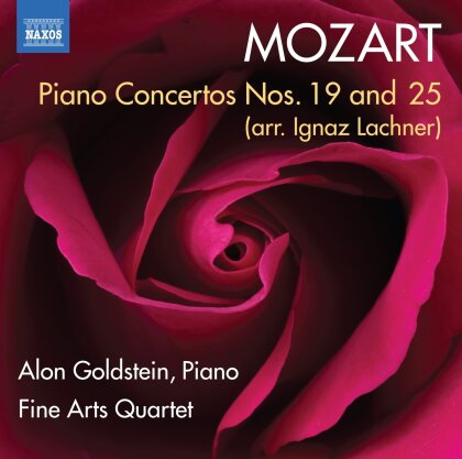 Alon Goldstein, Fine Arts Quartet & Wolfgang Amadeus Mozart (1756-1791) - Piano Concertos Nos.19 & 25 transcribed for string