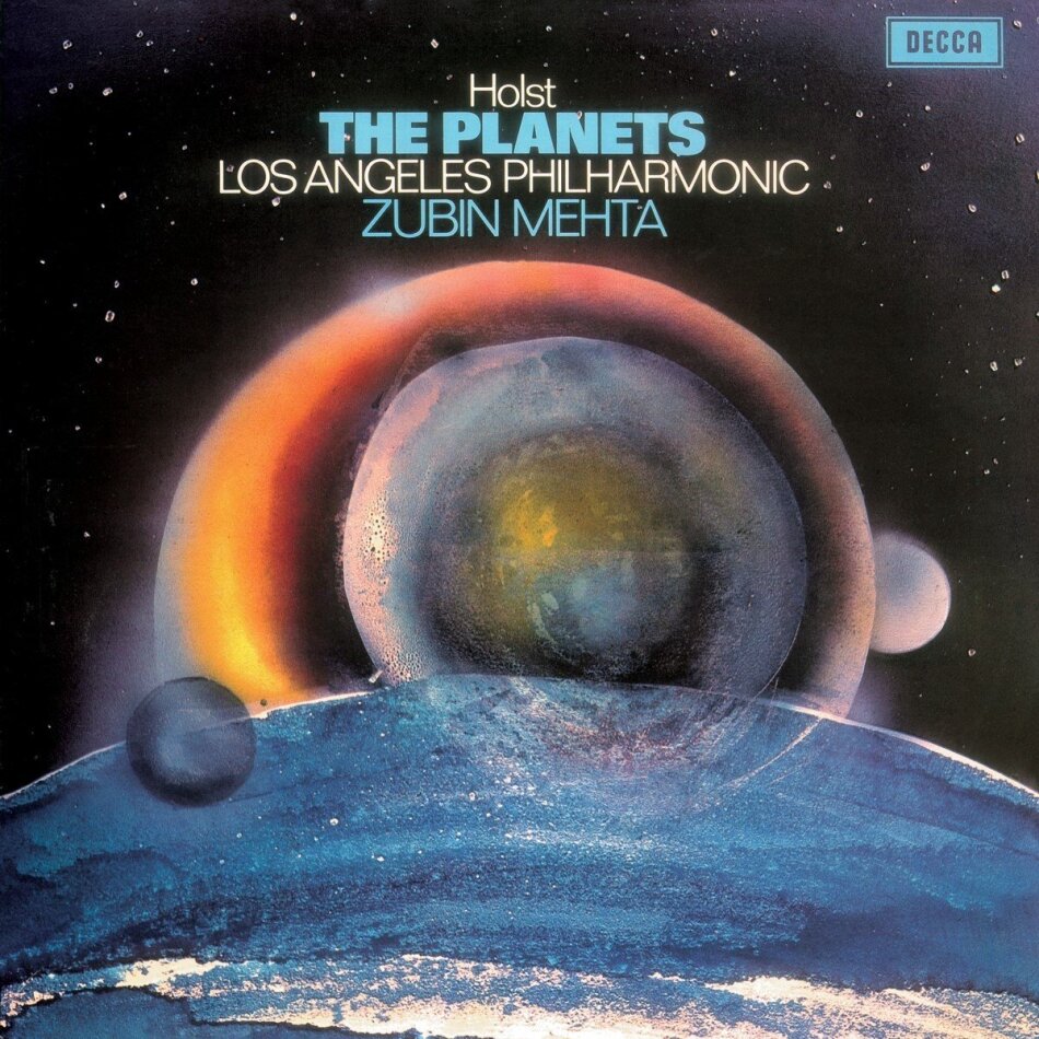 Gustav Holst (1874-1934), Zubin Mehta, Los Angeles Philarmonic & Los Angeles Master Chorale - The Planets 2024 Reissue, Decca, Remastered, Clear Pink Vinyl, LP