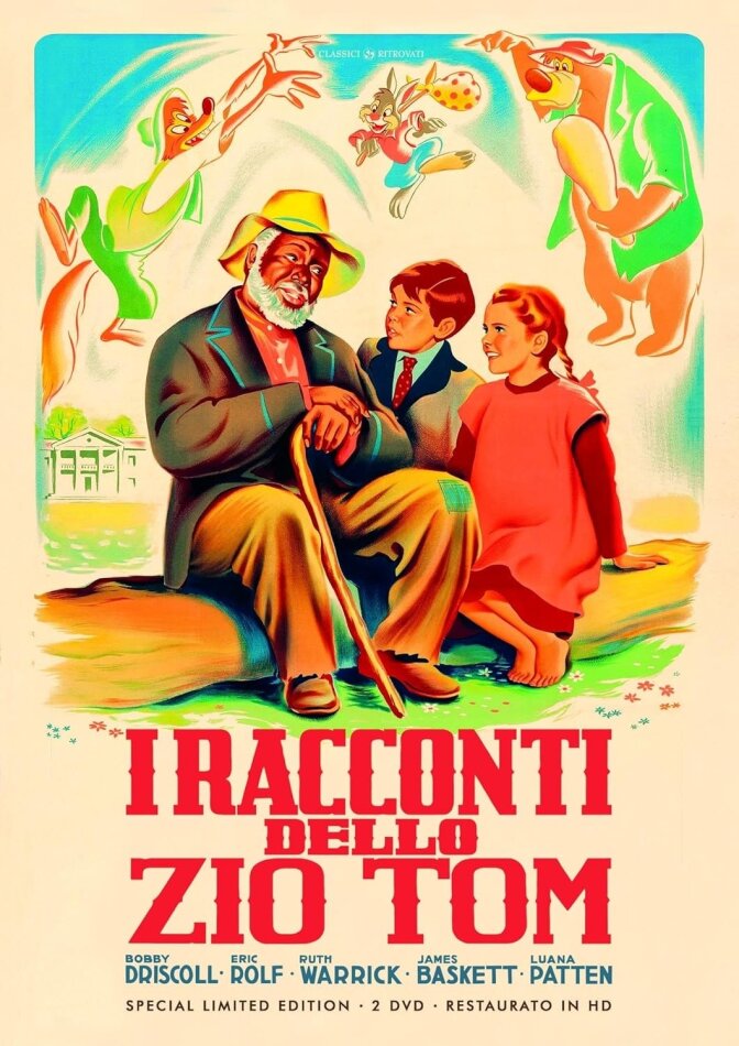 I racconti dello zio Tom (1946) Limited Special Edition, Restaurierte Fassung, 2 DVDs