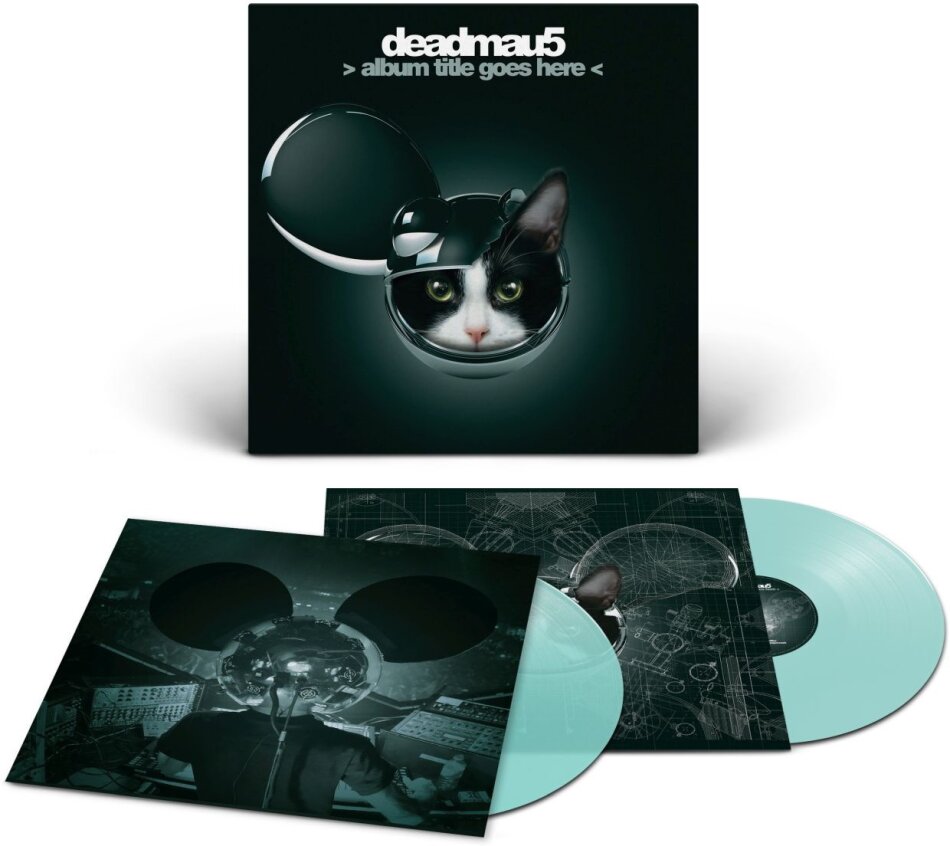 Deadmau5 - Album Title Goes Here 2024 Reissue, Virgin Records, Limited Edition, Transparent Vinyl, 2 LPs