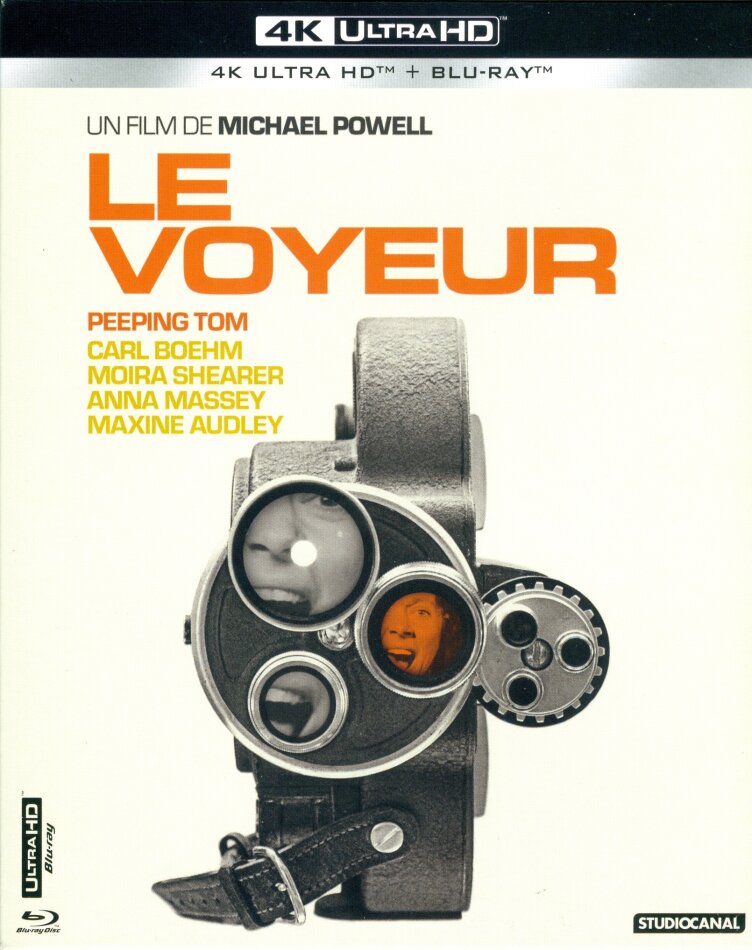 Le voyeur (1960) Schuber, Digipack, Limited Edition, 4K Ultra HD + Blu-ray