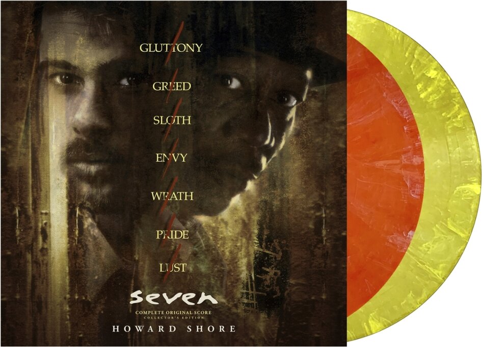 Howard Shore - Seven - OST 2024 Reissue, Waxwork, Édition Deluxe, Colored, 2 LP