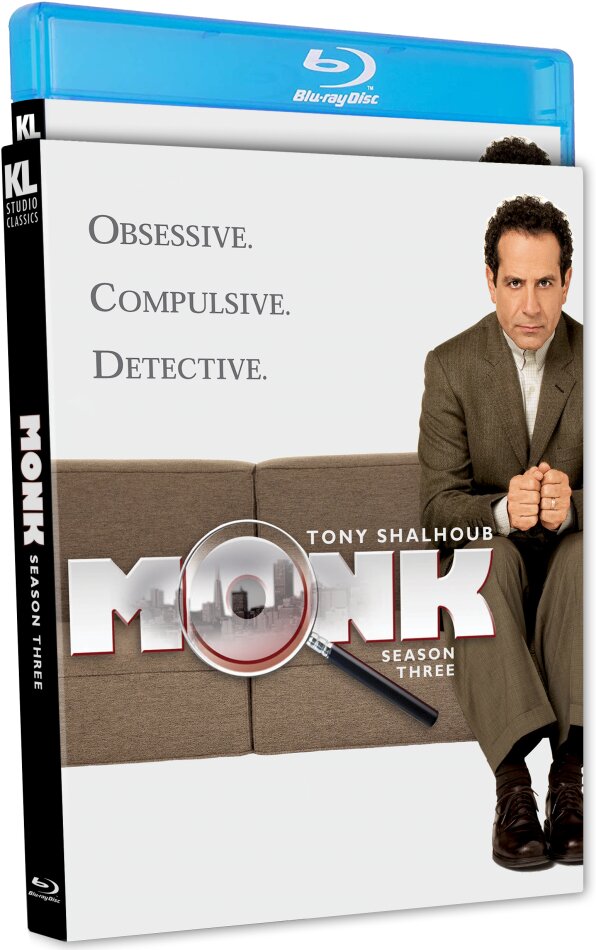 Monk - Season 3 Kino Lorber Studio Classics, 4 Blu-rays