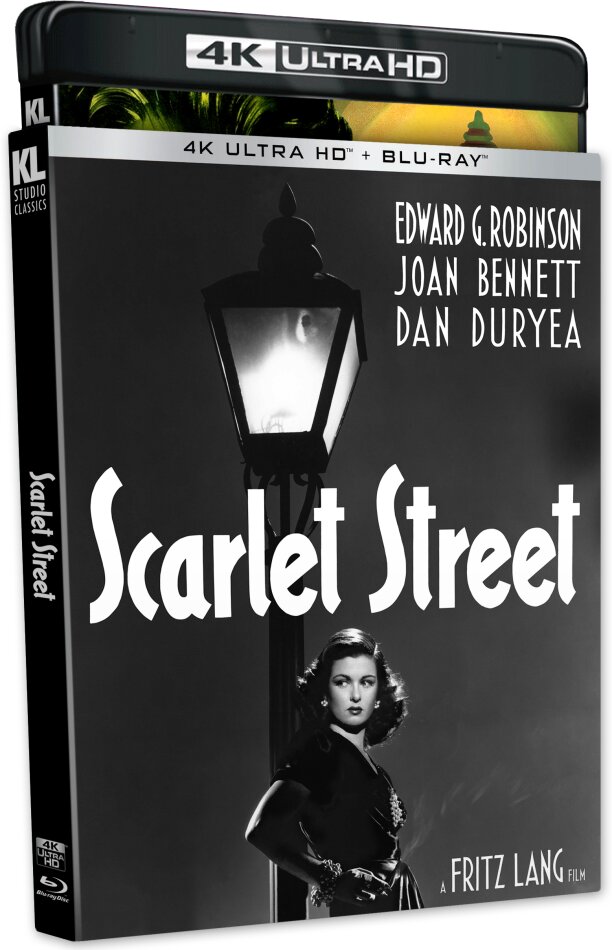 Scarlet Street (1945) Kino Lorber Studio Classics, s/w, 4K Ultra HD + Blu-ray
